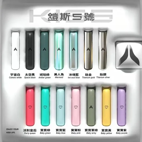 KIS5 鎧斯 人氣爆款幻彩機 極致輕薄掌上型設計 Type-C 快充隨時補電 適合日常通勤隨身備用