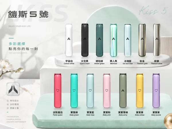 KIS5 鎧斯 人氣爆款幻彩機 極致輕薄掌上型設計 Type-C 快充隨時補電 適合日常通勤隨身備用