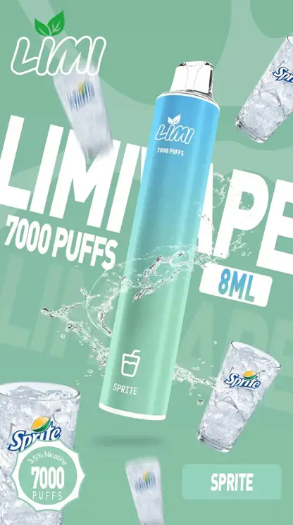 LIMI拋棄式一次性7000口-12.webp LIMI 冰感水果系列 7000口 炫彩吸氣發光視覺設計 結合可充電大電量與高解析清涼口感
