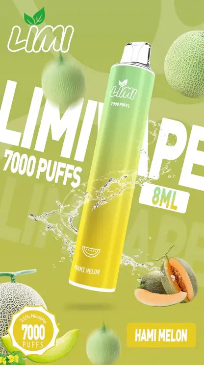 LIMI拋棄式一次性7000口-6.webp LIMI 冰感水果系列 7000口 炫彩吸氣發光視覺設計 結合可充電大電量與高解析清涼口感