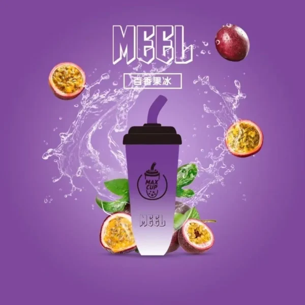 MEEL奶茶杯-百香果-1000x1000-1.webp MEEL 奶茶杯 6000口大容量拋棄式電子煙 600mAh長效電力與智慧Type-C快充 3%順滑濃度