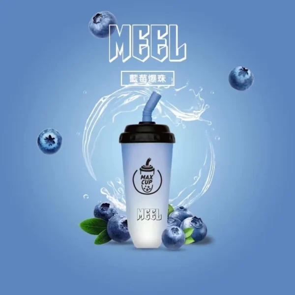 MEEL奶茶杯-藍莓-1000x1000-1.webp MEEL 奶茶杯 6000口大容量拋棄式電子煙 600mAh長效電力與智慧Type-C快充 3%順滑濃度