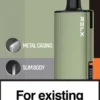RELX悅刻x-box-16000口拋棄式電子煙-綠色主機.webp RELX悅刻 X-BOX系列 16000口專用換彈拋棄式電子煙套裝 可替換煙彈系統 台灣現貨秒發