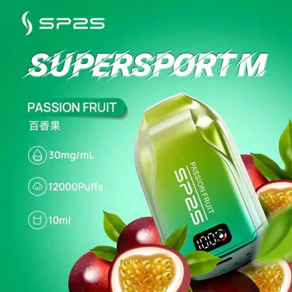 SP2S歐洲版12000口拋棄式電子煙 10ml澎湃容量技術 3%尼古丁鹽順滑摯喉電力一目瞭然 台灣現貨