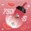 VAKA 冰感水果奶茶系 7500口 萌熊貓造型隨身攜帶超搶眼 3% 尼古丁鹽長效續航 旅遊出差備用推薦