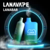 LANA 5000口拋棄式電子煙 工藝級Mesh網狀芯還原真實風味 850mAh長效續航 台灣現貨