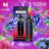 Marbo Bar 9000口拋棄式電子煙 650mAh電池 14ml油艙 Mesh網狀芯 Type-C快充 台灣現貨