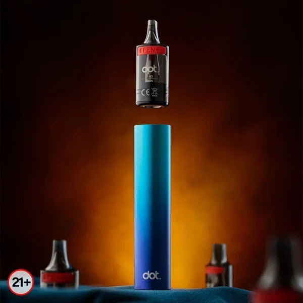 【買3贈送主機】DOT switch 專用煙彈 兩顆裝 採用 Mesh 網綿芯霧化技術 與 獨家防漏氣道結構 呈現極致濃郁口感