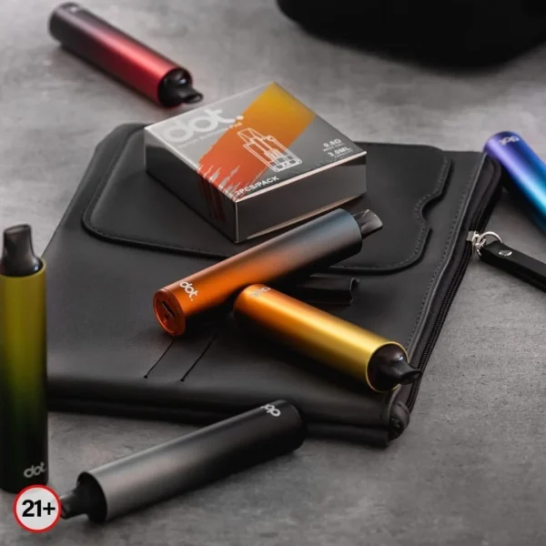 【買3贈送主機】DOT switch 專用煙彈 兩顆裝 採用 Mesh 網綿芯霧化技術 與 獨家防漏氣道結構 呈現極致濃郁口感